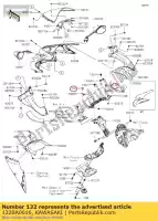 132BA0616, Kawasaki, petit boulon à bride, 6x16 zx1400 kawasaki  brute force d d tracker eliminator en er er-6f er-6n gpz gtr kdx kfx kle klx klz kr kvf kx ninja tr vn voyager vulcan w z zg zl zrx zx zxr zz r zzr 65 80 85 100 110 125 140 200 250 300 360 400 450 500 600 650 700 750 800 820 900 1000 1100 1200 1, Nouveau