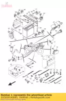 2UD8591A0000, Yamaha, conjunto de la unidad de control del motor yamaha  yfm 700 2016 2017 2018, Nuevo