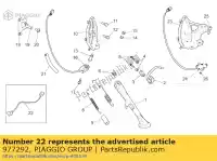 977292, Piaggio Group, Adapterkabel moto-guzzi breva v ie griso v ie 850 1100 2005 2006, Nieuw