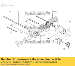 Aprilia 272176, Noot, OEM: Aprilia 272176