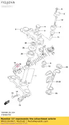 sluitring, slot van Suzuki, met onderdeel nummer 0832101067, bestel je hier online: