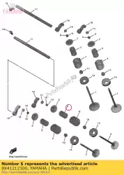 Tutaj możesz zamówić spr?? Yna, zawór wewn? Trzny od Yamaha , z numerem części BX41212300: