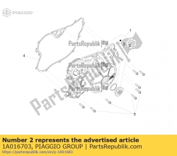 Aprilia 1A016703, Omslag, OEM: Aprilia 1A016703