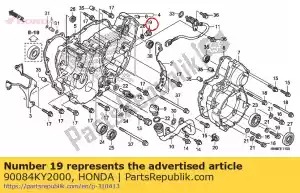 honda 90084KY2000 capuchon, 14mm - La partie au fond