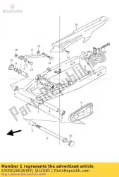 Ici, vous pouvez commander le cul oscillant auprès de Suzuki , avec le numéro de pièce 6100026E200FP: