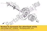 44620HB9740, Honda, pas de description disponible pour le moment honda trx 250 300 400 450 2000 2001 2002 2003 2004 2005 2006 2007 2008 2009 2010 2011, Nouveau