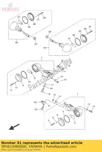 yamaha 5PX833480000 lavadora - Lado inferior