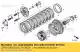 Spring clutch Honda 22401MKJD00