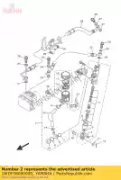 1WDF58080000, Yamaha, kit cylindre, mât yamaha  mt yzf r 300 320 660 2015 2016 2017 2018 2019 2020 2021, Nouveau