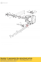 Aprilia 8260285, Rocker arm assy .. escape, OEM: Aprilia 8260285