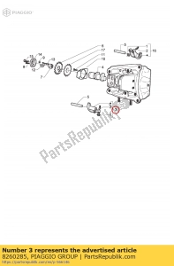 aprilia 8260285 rocker arm assy .. escape - Lado inferior