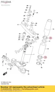 Suzuki 5146806J00 siège - La partie au fond