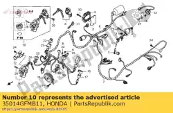 sleutel & schroef set van Honda, met onderdeel nummer 35014GFMB11, bestel je hier online: