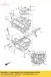 Qui puoi ordinare o-ring (210) da Yamaha , con numero parte 932100409200: