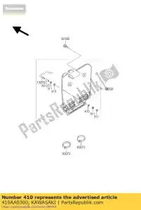 Kawasaki 410AA0300 wasmachine-gewoon-klein - Onderkant