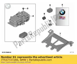 Here you can order the retrofit kit, theft alarm (to 03/2011) from BMW, with part number 77537727286: