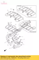 5NDF48410100, Yamaha, transportadora, frente yamaha yfm 350 450 2003 2004 2005 2006 2007 2008 2009 2010 2011 2012 2013 2014 2015 2016, Novo