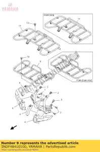 yamaha 5NDF48410100 transporteur, avant - La partie au fond