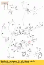 Ici, vous pouvez commander le support abs-module auprès de KTM , avec le numéro de pièce 76542040000: