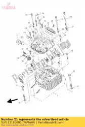 Ici, vous pouvez commander le titulaire 1 auprès de Yamaha , avec le numéro de pièce 5LP1131E0000: