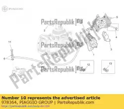 Tutaj możesz zamówić przewód tylnego hamulca od Piaggio Group , z numerem części 978364: