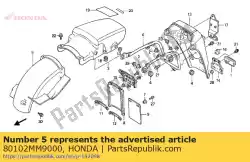 Aqui você pode pedir o nenhuma descrição disponível no momento em Honda , com o número da peça 80102MM9000:
