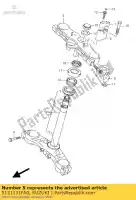 5131131FA0, Suzuki, wspornik, górny suzuki gsf 650 2005 2006 2007 2008, Nowy