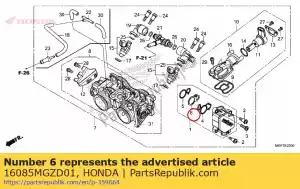 Honda 16085MGZD01 assiette - La partie au fond