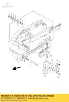 6112803B70, Suzuki, plaat, swinginga suzuki rm  l rm85 sw lw 85 , Nieuw