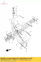 Ici, vous pouvez commander le kit cylindre, maître auprès de Yamaha , avec le numéro de pièce 5BEW00420000: