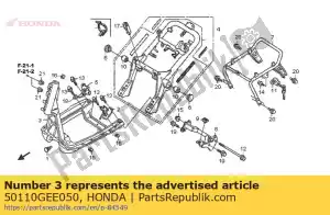 honda 50110GEE050 corps, fr. cadre - La partie au fond