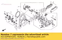 43150MW4305, Honda, aucune description disponible pour le moment honda rvf 750 1994 1995 1996, Nouveau