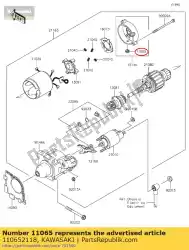 Ici, vous pouvez commander le 01 casquette auprès de Kawasaki , avec le numéro de pièce 110652118: