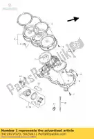 3412027G70, Suzuki, pr?dko?ciomierz suzuki dl vstrom  a aue ue dl650a v strom 650 , Nowy