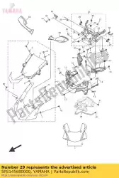 Tutaj możesz zamówić po?? Czenie od Yamaha , z numerem części 5PS145680000: