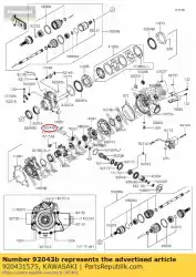 Here you can order the pin,cam sensor from Kawasaki, with part number 920431575: