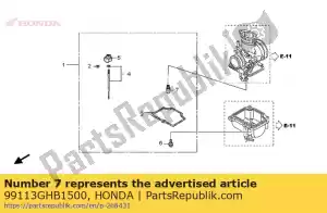 Honda 99113GHB1500 jato, # 150 - Lado inferior