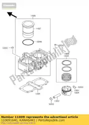 Here you can order the gasket,cylinder base ex500-a1 from Kawasaki, with part number 110091640: