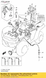 suzuki 3714619B20 clave en blanco (tipo: - Lado inferior