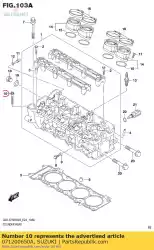Ici, vous pouvez commander le boulon auprès de Suzuki , avec le numéro de pièce 071200650A: