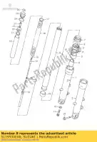 5119534E00, Suzuki, pièce, verrouillage d'huile suzuki gsx r600 600 , Nouveau