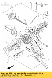 suzuki 1325106C10 anel-o - Lado inferior