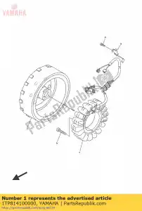 yamaha 1TP814100000 stator assy - Bottom side