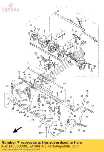 Yamaha 4BH143860000 ko?ek - Dół