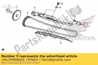 14623MBA000, Honda, plate, tensioner setting honda vt shadow ca vfr  f spirit c2 s c2s nc xa c aero nt deauville v xl transalp crosstourer x cs va black c2b integra d dct xd dtc sd fd widow dc nsa dn01 a sa vt750c vt750c2 nt650v vt600c xl650v vt750dc nt700v nt700va vt750ca nsa700a xl700v xl700va vfr, New