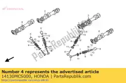 nokkenas comp., r. Ex. Van Honda, met onderdeel nummer 14130MCS000, bestel je hier online: