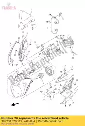 Here you can order the cover, outer 2 from Yamaha, with part number 39P2313200P3: