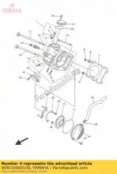 Aquí puede pedir unión de pernos 137131650000 de Yamaha , con el número de pieza 904010600100: