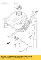 6811030G00ATR, Suzuki, tape set,fuel t suzuki gsxr  gsx r750 750 , New