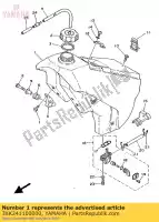 3XK241100000, Yamaha, serbatoio carburante comp. yamaha yz yzlc 250, Nuovo